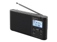 Sony XDR-S41D – Bärbar DAB-radio – 0.65 Watt – svart