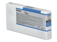 Epson - 200 ml - cyan - original - blekkpatron - for Stylus Pro 4900, Pro 4900 Designer Edition, Pro 4900 Spectro_M1 Skrivere & Scannere - Blekk, tonere og forbruksvarer - Blekk