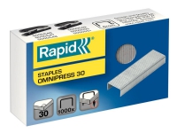 Bilde av Rapid Omnipress 30 - Stifter - 6 Mm - Galvanisert Metalltråd - Pakke Av 1000