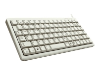 CHERRY Compact-Keyboard G84-4100 – Tangentbord – USB – QWERTY – amerikansk – ljusgrå