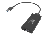 Vision - Ekstern videoadapter - USB 3.0 - HDMI - svart - løsvekt PC-Komponenter - Skjermkort & Tilbehør - USB skjermkort