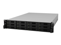 Synology RX1217sas – Kabinett för lagringsenheter – 12 fack (SATA-600 / SAS) – kan monteras i rack – 2U