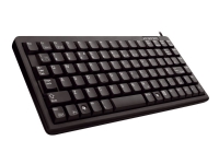 Bilde av Cherry G84-4100 Compact Keyboard - Tastatur - Ps/2, Usb - Storbritannia - Svart