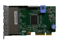 Bilde av Lenovo Thinksystem - Nettverksadapter - Lan-on-motherboard (lom) - Gigabit Ethernet X 4 - For Thinkagile Vx Certified Node 7y94, 7z12 Thinkagile Vx7820 Appliance