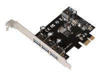 MicroConnect – USB-adapter – PCIe 2.0 – USB 3.0 x 3 + USB 3.0 (internt)