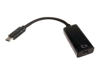 MicroConnect - Ekstern videoadapter - USB-C 3.1 - Mini DisplayPort - svart PC-Komponenter - Skjermkort & Tilbehør - USB skjermkort