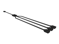 Cooler Master 1-to-3 RGB Splitter Cable - Viftekabel - svart - 58 cm PC-Komponenter - Kjøling og modifikasjoner - Diverse kjøling