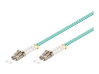 MicroConnect – Nätverkskabel – LC/UPC-multiläge (hane) till LC/UPC-multiläge (hane) – 2 m – fiberoptisk – 50/125 mikron – OM3 – orange