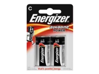 Energizer Alkaline Power - Batteri 2 x C - Alkaline PC tilbehør - Ladere og batterier - Diverse batterier