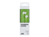 JVC Gumy in-ear headphones. White