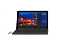 Microsoft Surface Pro Type Cover (M1725) – Tangentbord – med pekdyna accelerometer – AZERTY – fransk – Belgien Frankrike – svart – kommersiell – för Surface Pro (I mitten av 2017) Pro 3 Pro 4