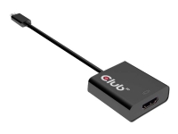 Club 3D USB 3.1 Type C to HDMI 2.0 UHD 4K Active Adapter - Ekstern videoadapter - USB-C 3.1 - HDMI PC-Komponenter - Skjermkort & Tilbehør - USB skjermkort