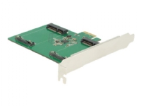 Delock - Lagringskontroll - 2-kanals - SATA 6 Gb/s - PCIe 2.0 x1 PC tilbehør - Kontrollere - IO-kort