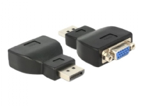 Delock – Videokort – DisplayPort hane till HD-15 (VGA) hona – svart