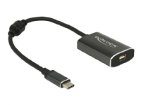 Bilde av Delock - Ekstern Videoadapter - Vl100 - Usb-c - Mini Displayport - Mørk Grå - Løsvekt