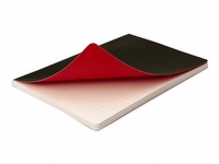 Oxford Black by Black n' Red - Notisbok - A5 - 72 ark / 144 sider - ekstrahvit papir - linjert - svart perm Papir & Emballasje - Blokker & Post-It - Notatbøker