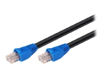 MicroConnect – Nätverkskabel – RJ-45 (hane) till RJ-45 (hane) – 40 m – CAT 6 – startad utomhus fast – svart