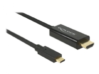 Delock - Ekstern videoadapter - Parade PS171 - USB-C - HDMI - svart - løsvekt PC-Komponenter - Skjermkort & Tilbehør - USB skjermkort