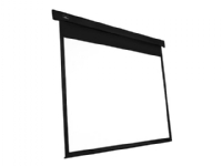 Multibrackets M Motorized Projection Screen Black Edition - Projeksjonsskjerm - motorisert - 135 (343 cm) - 16:10 - Matte White - svart
