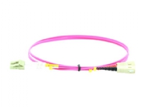 MicroConnect – Nätverkskabel – LC/UPC-multiläge till SC/UPC-multiläge – 2 m – fiberoptisk – 50/125 mikron – OM4 – halogenfri – erika-violett