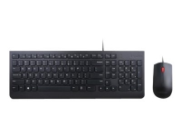 Lenovo Essential Wired Combo - Tastatur- og mussett - USB - USA med eurosymbol