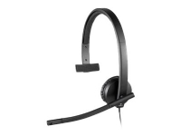 Logitech USB Headset H570e – Headset – på örat – kabelansluten