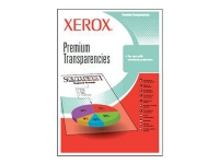 Xerox Premium Universal - 100 mikroner - A4 (210 x 297 mm) - 140 g/m² - 100 ark transparenter med avtakbar stripe - for DocuColor 12 Document Centre ColorSeries 50 DocuPrint 135 Enterprise Printing System Papir & Emballasje - Spesial papir - Transparenter