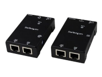 StarTech.com HDMI Over CAT5e / CAT6 Extender with Power Over Cable – 165 ft (50m) HDMI Video/Audio Over Dual Ethernet Cable Extender (ST121SHD50) – Förlängd räckvidd för audio/video – över CAT 5e/6 – upp till 50 m – för P/N: ST128HDMI2 SVA12M2NEUA SVA12M5NA VIDWALLMNT