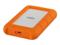 LaCie Rugged USB-C – Hårddisk – 4 TB – extern (bärbar) – USB 3.1 Gen 1 (USB-C stikforbindelse) – orange