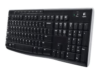 Logitech Wireless Keyboard K270 – Tangentbord – trådlös – 2.4 GHz – brittisk