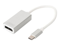 DIGITUS USB 3.0 Type C 4K Displayport Graphic Adapter - Ekstern videoadapter - USB-C 3.1 - DisplayPort PC-Komponenter - Skjermkort & Tilbehør - USB skjermkort