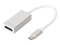 Bilde av Digitus Usb 3.0 Type C 4k Displayport Graphic Adapter - Ekstern Videoadapter - Usb-c 3.1 - Displayport