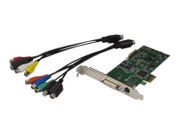 StarTech.com PCIe HDMI videoinspelningskort – HDMI DVI VGA eller komponentvideo vid 1080p60 – Videofångstadapter – PCIe 2.0 – NTSC PAL PAL-M PAL 60
