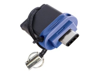 Verbatim Store 'n' Go Dual USB Drive Type-C - USB-flashstasjon - 32 GB - USB 3.0 / USB-C PC-Komponenter - Harddisk og lagring - USB-lagring