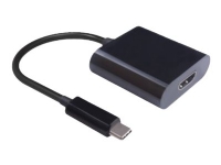 MicroConnect – Extern videoadapter – USB-C 3.1 – HDMI – svart