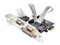 MicroConnect – Parallellt/seriellt kort – PCIe 2.0 – parallell x 1 + seriell x 2