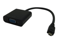 MicroConnect – Videotransformator – HDMI – VGA – sort