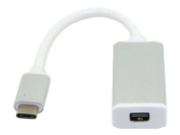 MicroConnect – Extern videoadapter – USB-C 3.1 – Mini DisplayPort – vit