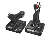 Logitech X52 Professional H.O.T.A.S. - Joystick og gasspedal - kablet - for PC Gaming - Styrespaker og håndkontroller - Joysticks