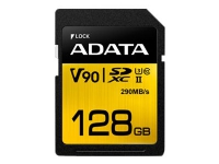 ADATA Premier ONE – Flash-minneskort – 128 GB – UHS-II U3 / Class10 – SDXC UHS-II