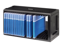 Hama CD Rack 20 - Medialager - plastikk - svart - 20 x CD PC-Komponenter - Harddisk og lagring - Medie oppbevaring