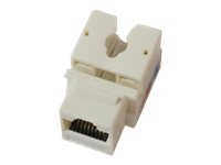 MicroConnect – Modulär insättning – CAT 6 – UTP – RJ-45 – vit