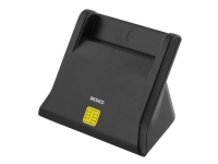 DELTACO UCR-156 - SMART-kortleser - USB - svart Foto og video - Foto- og videotilbehør - Kortlesere