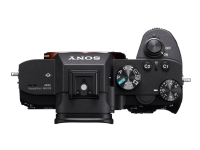 Produktfoto för Sony a7 III ILCE-7M3 - Digitalkamera - spegellöst - 24.2 MP - Fullständig ram - 4 K / 30 fps - endast stomme - Wi-Fi, NFC, Bluetooth - svart
