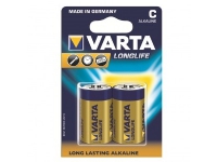 Varta Longlife Extra C Single-use battery C Alkalisk 1,5 V 2 styck Blå Gul