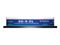 Verbatim - 10 x BD-R DL - 50 GB 6x - spindel PC-Komponenter - Harddisk og lagring - Lagringsmedium