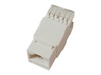 MicroConnect – Modulär insättning – CAT 5e – UTP – RJ-45 – vit