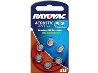 Varta 04607945416, Single-use battery, PR41, Zink-luft, 1,4 V, 6 stykker, Rustfritt stål
