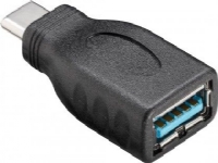 Goobay 45395, USB-C, USB-A, Sort PC tilbehør - Kabler og adaptere - Adaptere