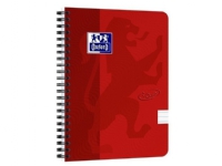 Notesbog A5+ Oxford Touch´ rød linjeret 90g m/140 sider Papir & Emballasje - Blokker & Post-It - Notatbøker